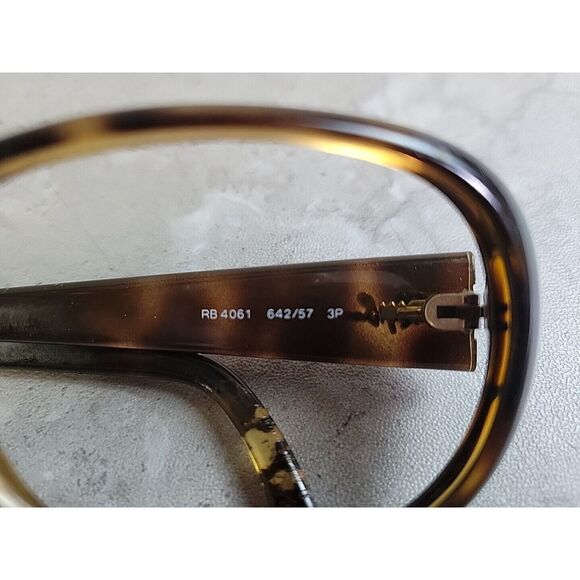 Ray Ban RB 4061‎ 642/57 3P Sunglasses/Frames Only (Made In Italy) - Picture 13 of 14